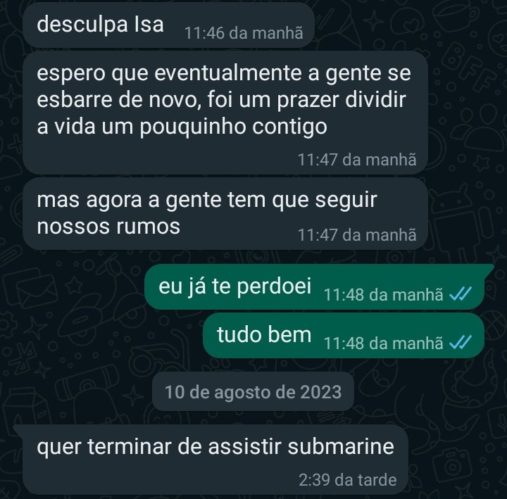 esse negócio hitou entao fiquem com a pré conversa do print que só melhora o contexto