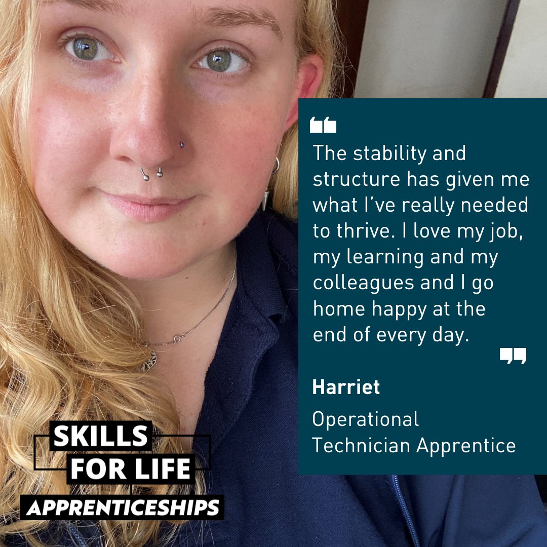 Don’t just take our word for it. Harriet, who has joined us as an Operational Technician Apprentice, tells us why you should consider an apprenticeship with ST.  

Want to learn more about our apprenticeships? Explore at: ms.spr.ly/6010iASog 

 #NAW2024 #SkillsForLife