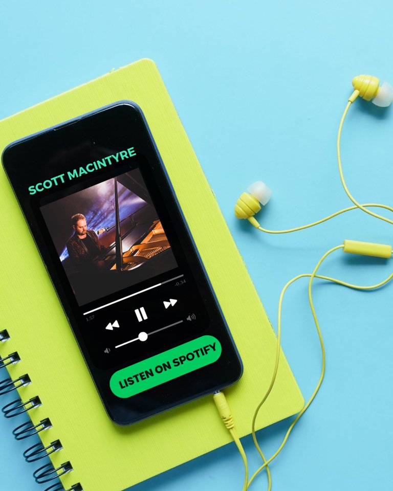 ScottDMacIntyre's tweet photo. I’m so thankful for each of you following along with me here. If you’re not already listening, be sure to explore my music too! Listen right now at https://t.co/EHrfAkp4Ux
#ScottMacintyre #BlindArtist #ChristianMusicians https://t.co/Zvx54p7TSz