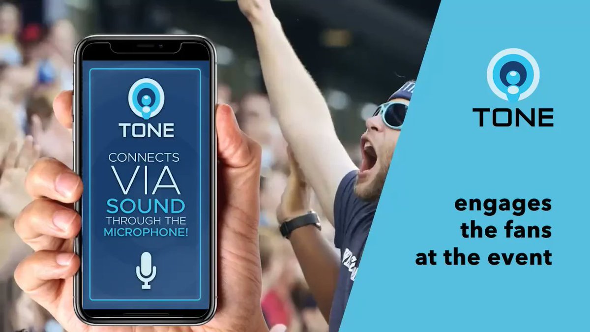 TheToneKnows's tweet photo. See how TONE can increase fan engagement and create a truly immersive experience. Get your fan face on with TONE at: https://t.co/v7McQsOK9y
#FanEngagement #TONEAudioQR #TONEConnects #TONETech https://t.co/CMlqCY23zF
