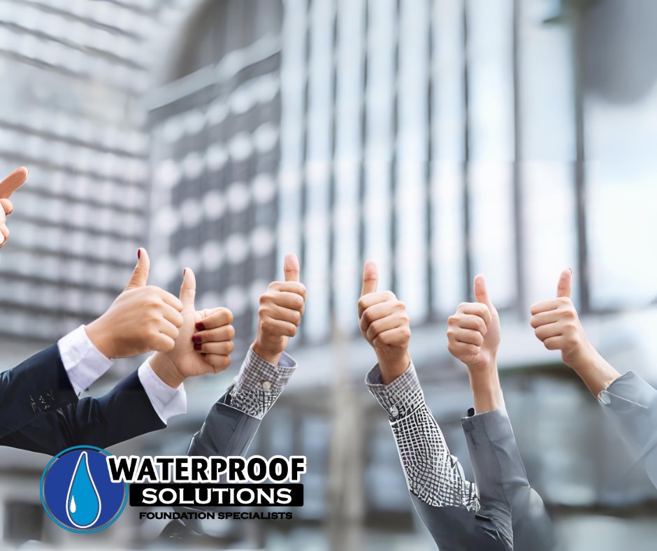 WaterProofSol's tweet photo. Waterproof Solutions: we don't just fix problems; we prevent them! Our techniques and years of experience keep your home safe and dry through every season. Thumbs up for choosing the right company with the right solution.

#HomeProtection 
#WaterproofingExperts 
#FoundationCare https://t.co/3V7v80zx1o