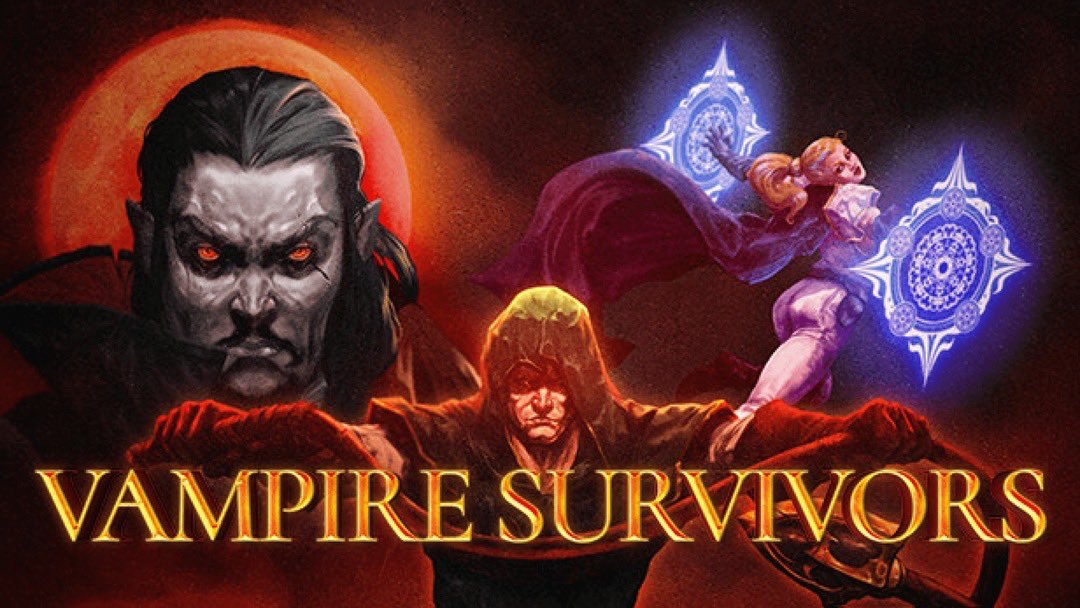 DownStab's tweet photo. I'm a few years late to the party, but I can now confirm all those articles talking about Vampire Survivors addiction and quality were right. You should play too! Check the blog here: https://t.co/JlIoeYVeyW https://t.co/kBQNscZdk8