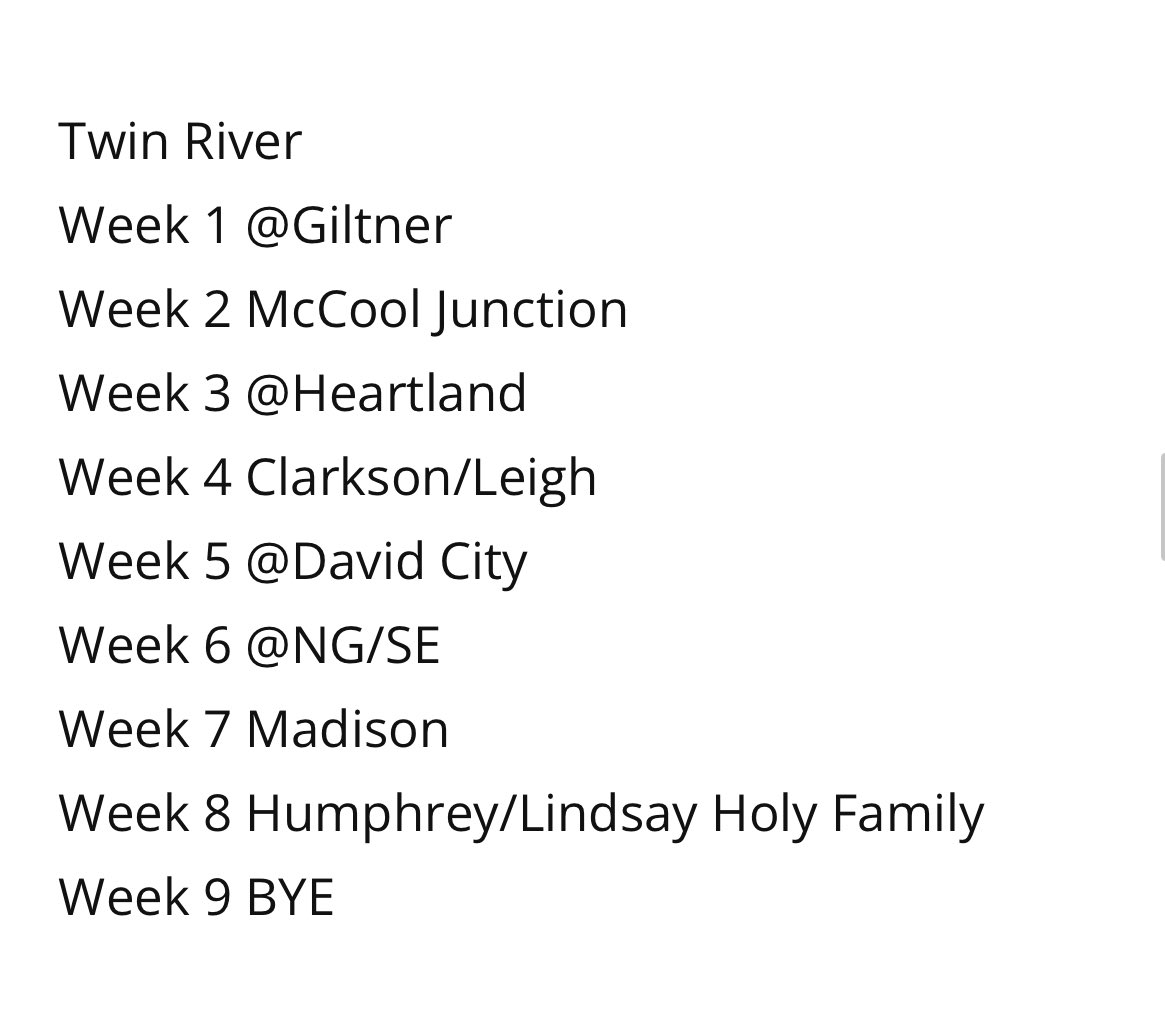 Football schedules are out and here’s what the Titans schedule will look like this coming fall! Still 2 weeks of wrestling left for me before switching the focus to off-season and prepping to be our best! 🏈