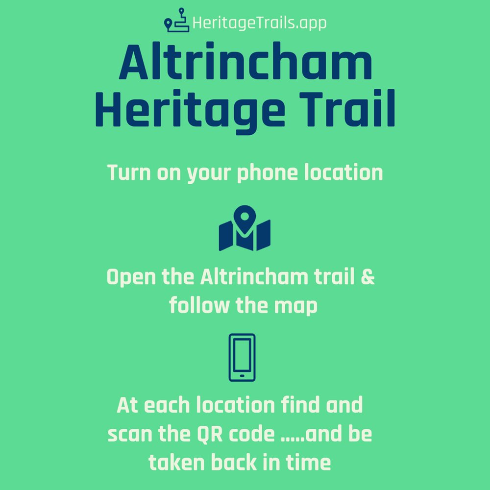 Heritage Trails App | Altrincham tweet media