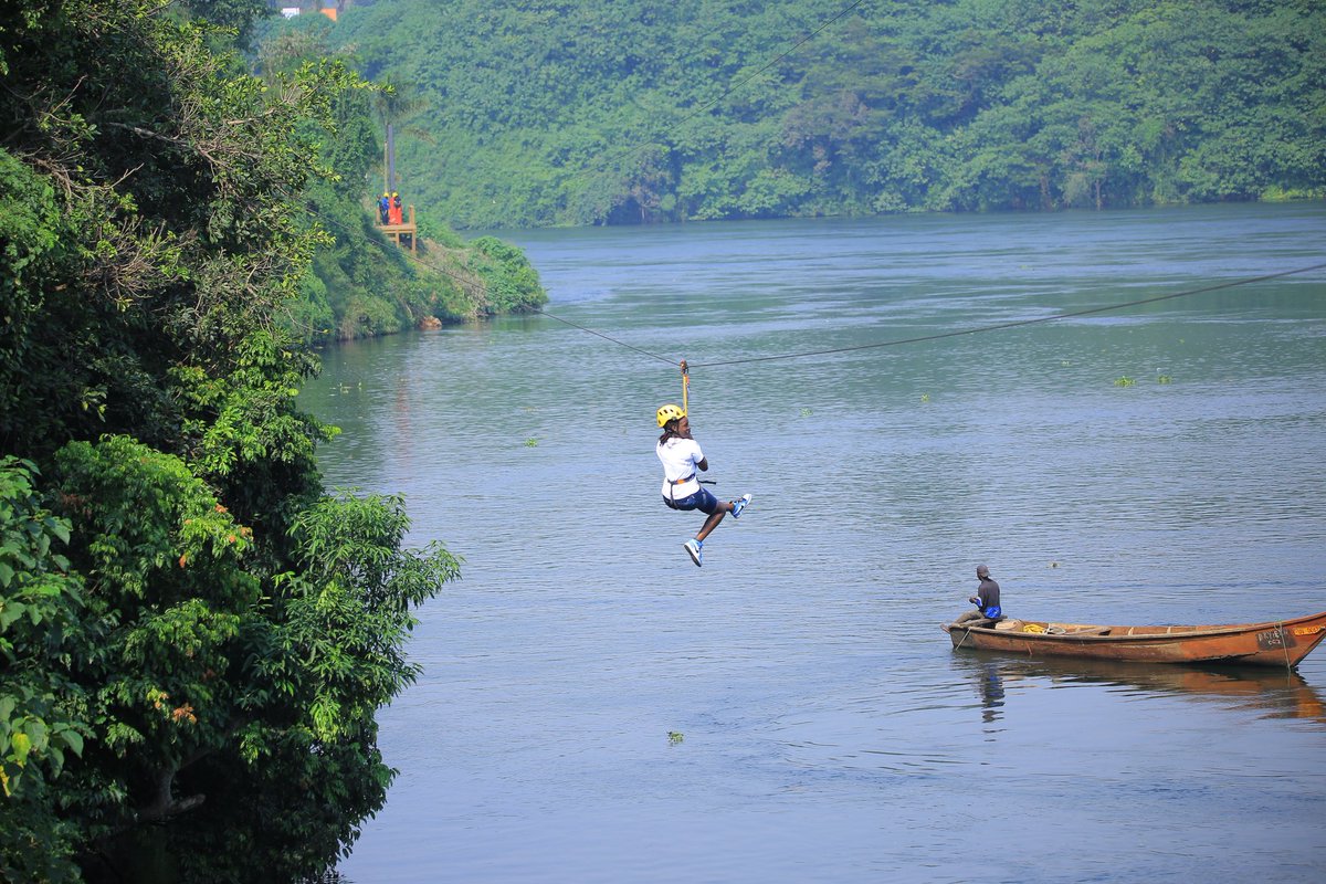 The only ziplining you will enjoy is  @zipthenile in jinja.
 #ExploreBusoga @MTWAUganda @ExploreUganda