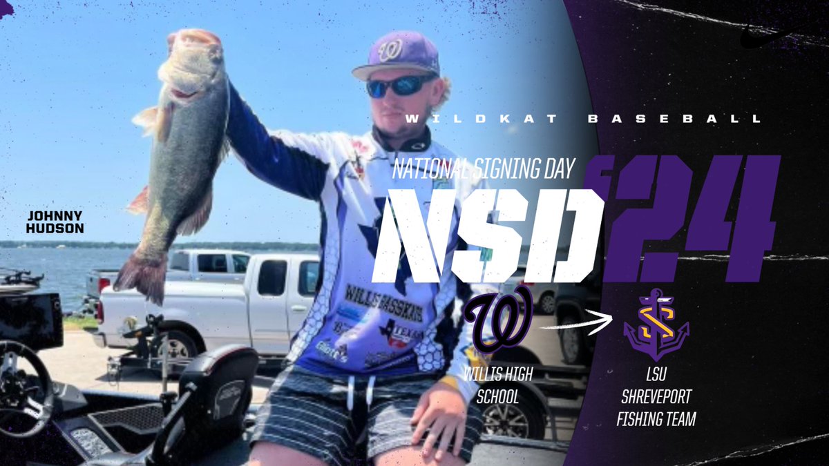 Congratulations to Johnny Hudson on signing to fish at LSU-Shreveport!

#GoKats