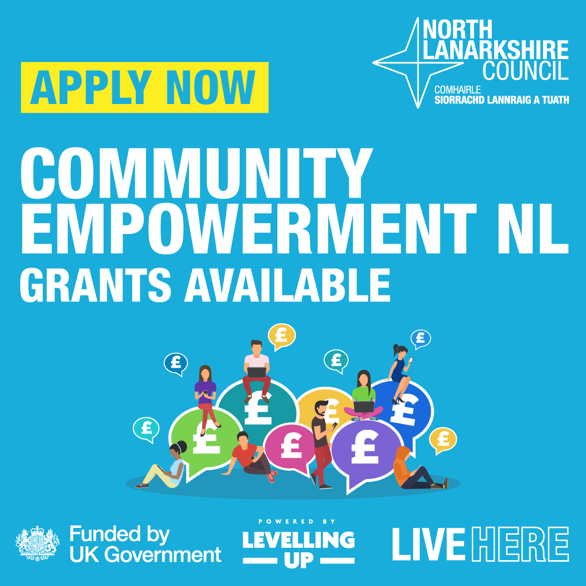 Final chance to apply for our new Community Empowerment NL Fund! Closing date is Friday 9 February at 12 noon.  The fund could help groups in various ways from buying new equipment to hosting community events. For information and to apply: northlanarkshire.gov.uk/your-community…