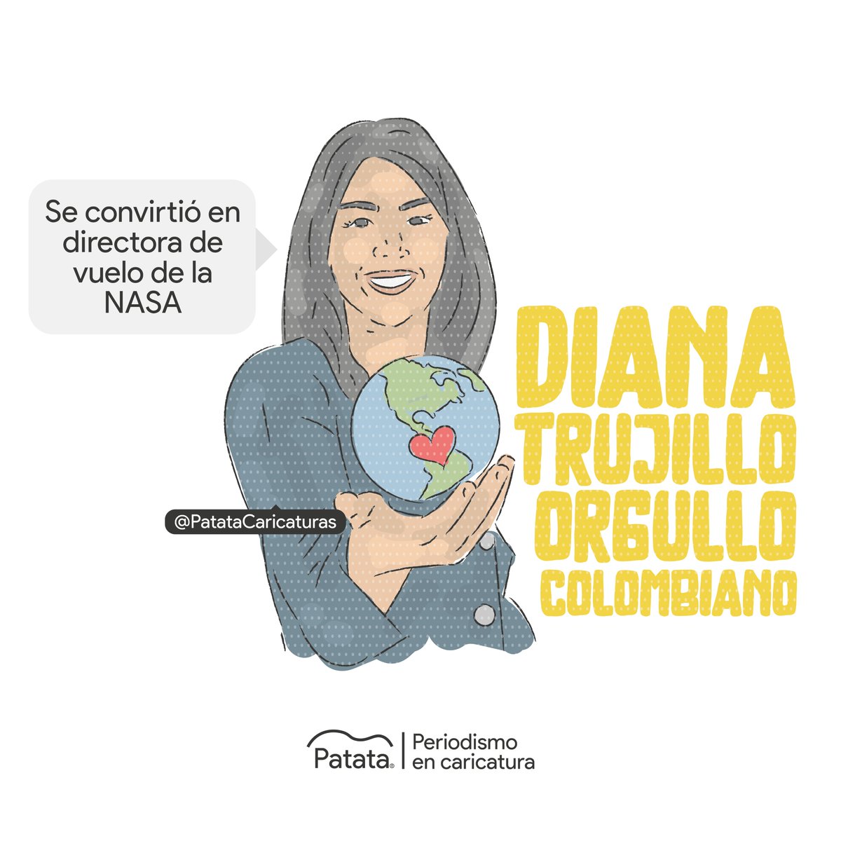 PATATAdibujo's tweet photo. La colombiana es la nueva directora de vuelo de la NASA 👏🚀
🧵 https://t.co/CkkGkxr5P9