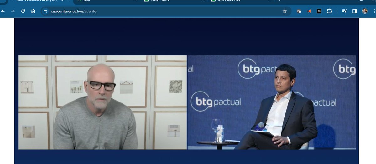 marciolins's tweet image. #btgpactual #ceoconference AI nas finanças e no mundo, com Scott Galloway.