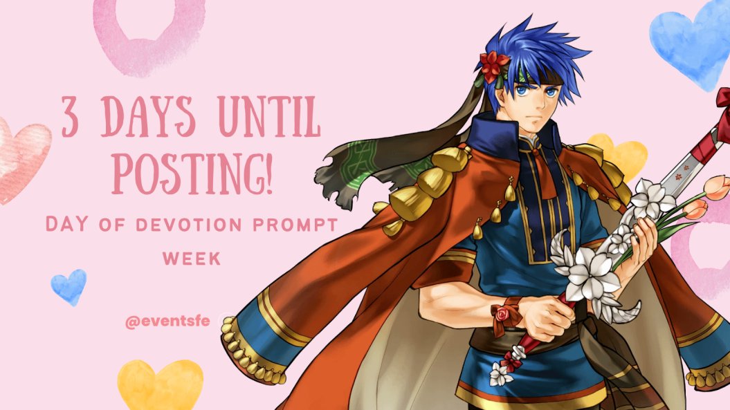 eventsfe's tweet photo. Day of devotion week starts in THREE (3) days! When you post make sure to tag us @/eventsfe so we can RT what you have made! https://t.co/dzlvbbGeRq