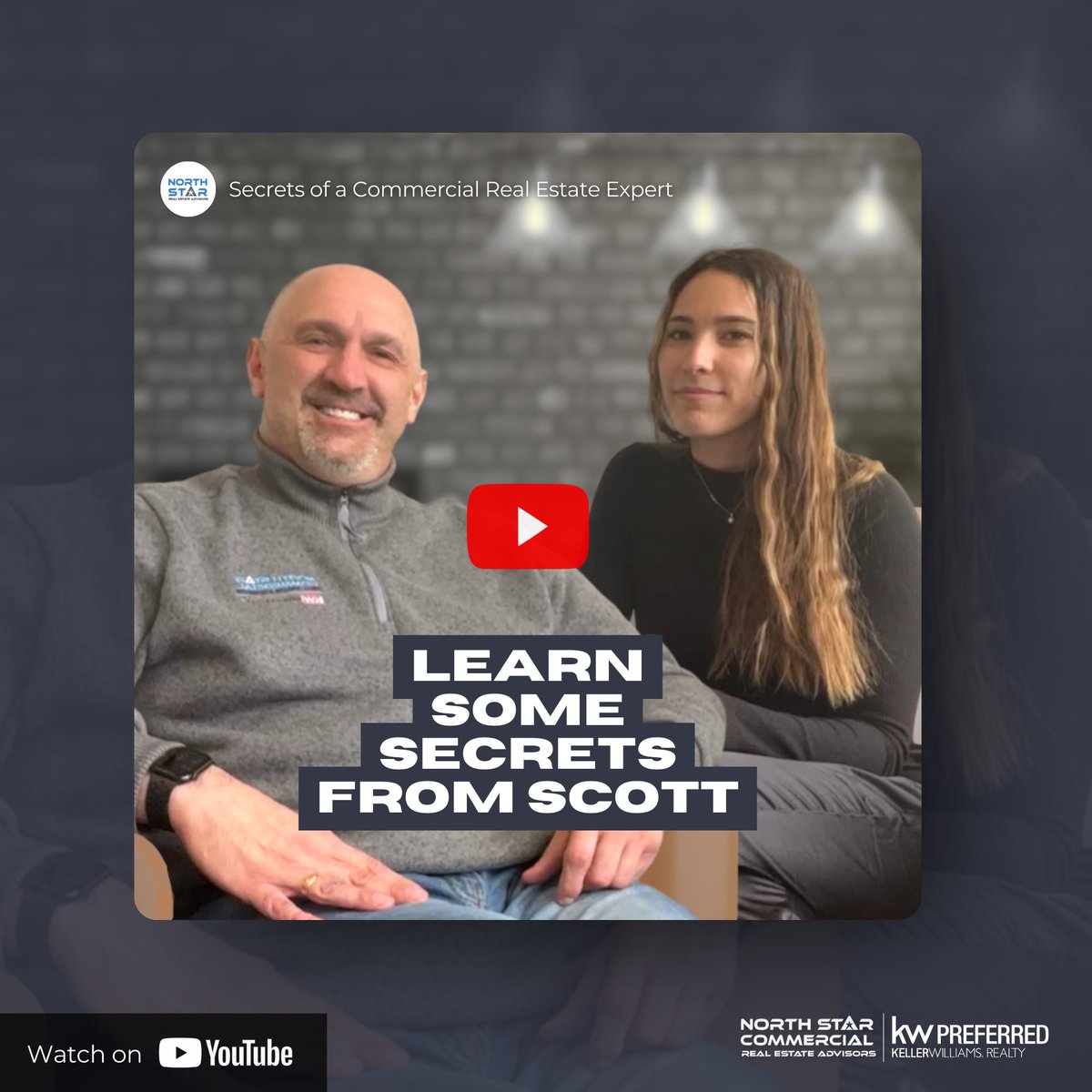 Embark on a journey with Scott Naasz, President of North Star Commercial Real Estate Advisors, as he unveils the strategies and insights that have shaped his successful career in commercial real estate. 🏢🚀

Join us for an exclusive interview: youtu.be/YuvpCQ1infc?si…