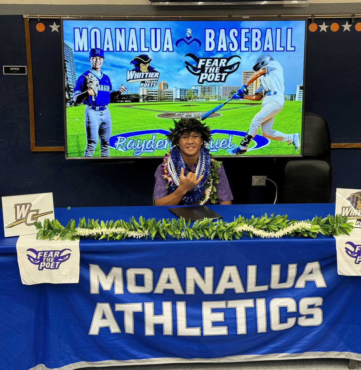 mohsathletics's tweet photo. 𝒞𝑜𝓃𝑔𝓇𝒶𝓉𝓊𝓁𝒶𝓉𝒾𝑜𝓃𝓈 Rayden Miguel on you signing with @wcpoets Baseball 🔹GO Ⓜ️ENES🔹 https://t.co/HBcbFFWg06