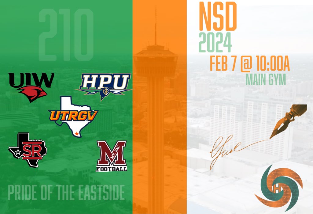 SAHoustonFB's tweet photo. Today We Signed 5 Hurricanes  #AGTG 
🌊🌊🌊🌊🌊 @Jaedens21 @jeremiah4x0 @JaivyonH28 @m2ttheww @tank34_ https://t.co/lb4GAof4Tw