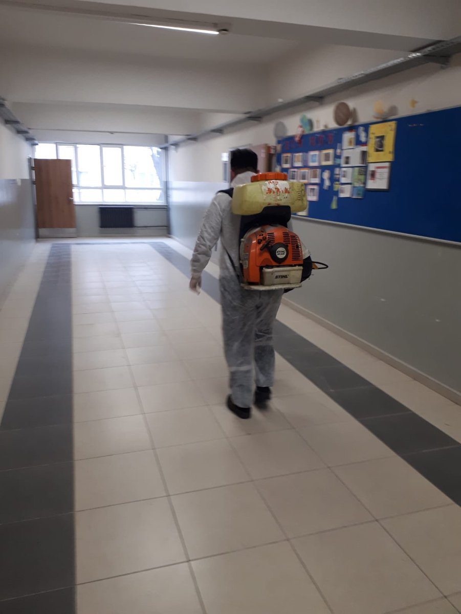 Tüm dersliklerimizi ve koridorlarımızı dezenfekte ettirdik. Teşekkürler <a href="/Gungorenbld/">Güngören Belediyesi</a> 
#yenidönemehazırlık
<a href="/tcmeb/">Millî Eğitim Bakanlığı</a> <a href="/istanbulilmem/">İstanbul İl Millî Eğitim Müdürlüğü</a> <a href="/MemGungoren/">Güngören İlçe Millî Eğitim Müdürlüğü</a> 
<a href="/_ferhat_ozturk/">Ferhat Öztürk</a>