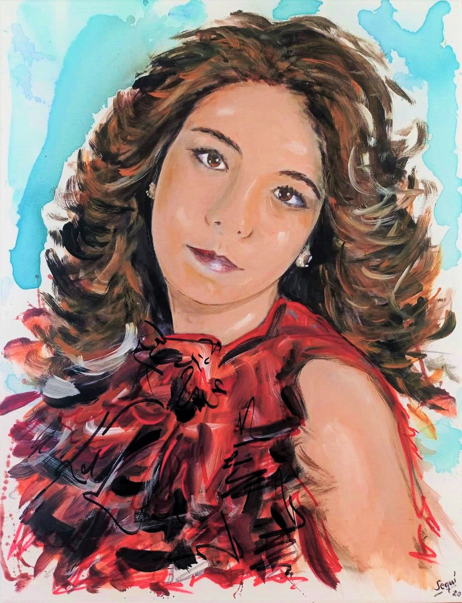 #retrato #portrait #acrylicpainting #pedroromerosequi #art