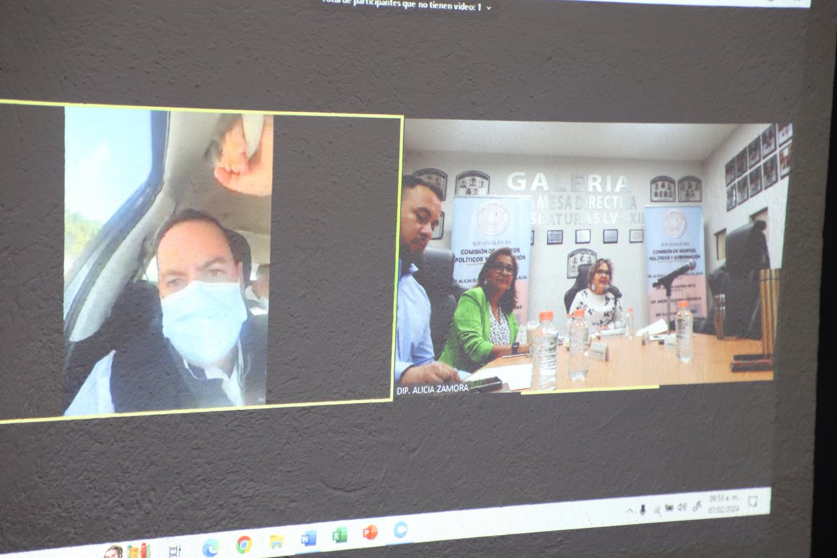 Te informo que esta mañana, sesionamos en la Comisión de Asuntos Políticos, donde aprobamos solicitudes de licencias de Presidentxs Municipales, Síndicxs y regidorxs, nos declaramos en sesión permanente.
¡¡ Te deseo bonita tarde!!