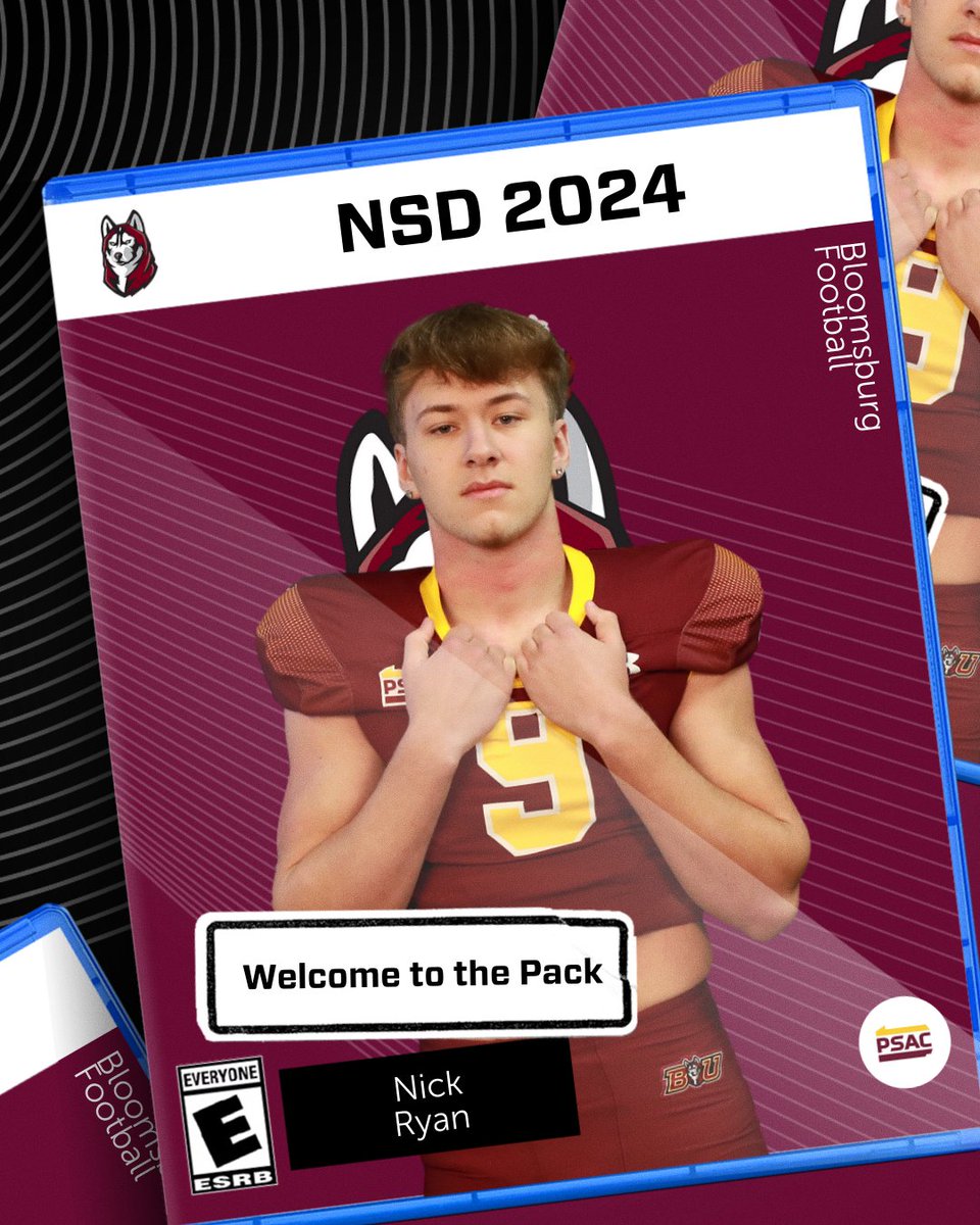 Welcome to the Pack: Nick Ryan! A 6-3 wide receiver from Shenandoah, Pa., and Shenandoah Valley High School <a href="/BloomUFootball/">Bloomsburg Football</a>

NSD24: tinyurl.com/yys6ae7c

#NSD24 #RunAsOne #Unleashed