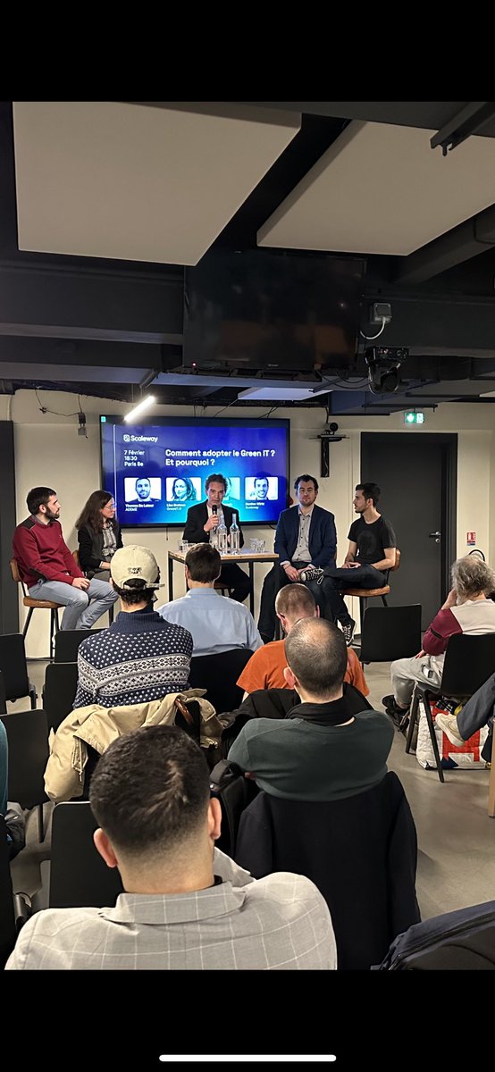 Golem.ai (@golem_ai) on Twitter photo 🚨Lancement du Panel organisé par <a href="/Scaleway_fr/">Scaleway FR</a> :
"Comment adopter le Green IT ? Et pourquoi ?
Ce sera l'occasion d'écouter à ce sujet :
👉Thomas De Latour, <a href="/ademe/">ADEME</a>
👉Lise Breteau, <a href="/greenit/">GreenIT.fr</a>
👉Killian Vermersch (<a href="/sup_puck/">Killian Vermersch</a>), <a href="/golem_ai/">Golem.ai</a>
👉Bastien Wirtz, <a href="/Scaleway_fr/">Scaleway FR</a> 🚨Lancement du Panel organisé par <a href="/Scaleway_fr/">Scaleway FR</a> :
"Comment adopter le Green IT ? Et pourquoi ?
Ce sera l'occasion d'écouter à ce sujet :
👉Thomas De Latour, <a href="/ademe/">ADEME</a>
👉Lise Breteau, <a href="/greenit/">GreenIT.fr</a>
👉Killian Vermersch (<a href="/sup_puck/">Killian Vermersch</a>), <a href="/golem_ai/">Golem.ai</a>
👉Bastien Wirtz, <a href="/Scaleway_fr/">Scaleway FR</a>