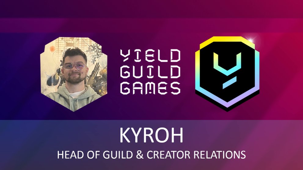 Thrilled to announce that I am starting a new position as Head of Guild &amp; Creator Relations with <a href="/YieldGuild/">Yield Guild Games</a>.

YGG is the largest web3 gaming guild and has been a pioneer since 2018.

If you're a project or creator interested in working together, feel free to reach out to me!💪