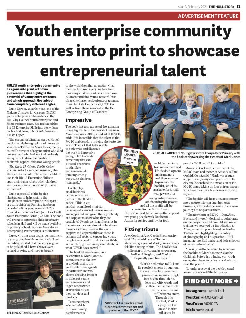 Hull YouthEnterprise (@hullsenterprise) on Twitter photo The <a href="/Hullccnews/">Hull City Council</a> youth enterprise & microbusiness team <a href="/MCFCinHull/">MC4C - Business Support Programme</a> are very proud to be working with <a href="/StoryHull/">The Hull Story πΊπ¦</a> to promote what is happening in Hull in terms of outlining what is happening in Hull to promote enterprising young people. #enterpriseskills #youthentrepreneurship #Hull The <a href="/Hullccnews/">Hull City Council</a> youth enterprise & microbusiness team <a href="/MCFCinHull/">MC4C - Business Support Programme</a> are very proud to be working with <a href="/StoryHull/">The Hull Story πΊπ¦</a> to promote what is happening in Hull in terms of outlining what is happening in Hull to promote enterprising young people. #enterpriseskills #youthentrepreneurship #Hull