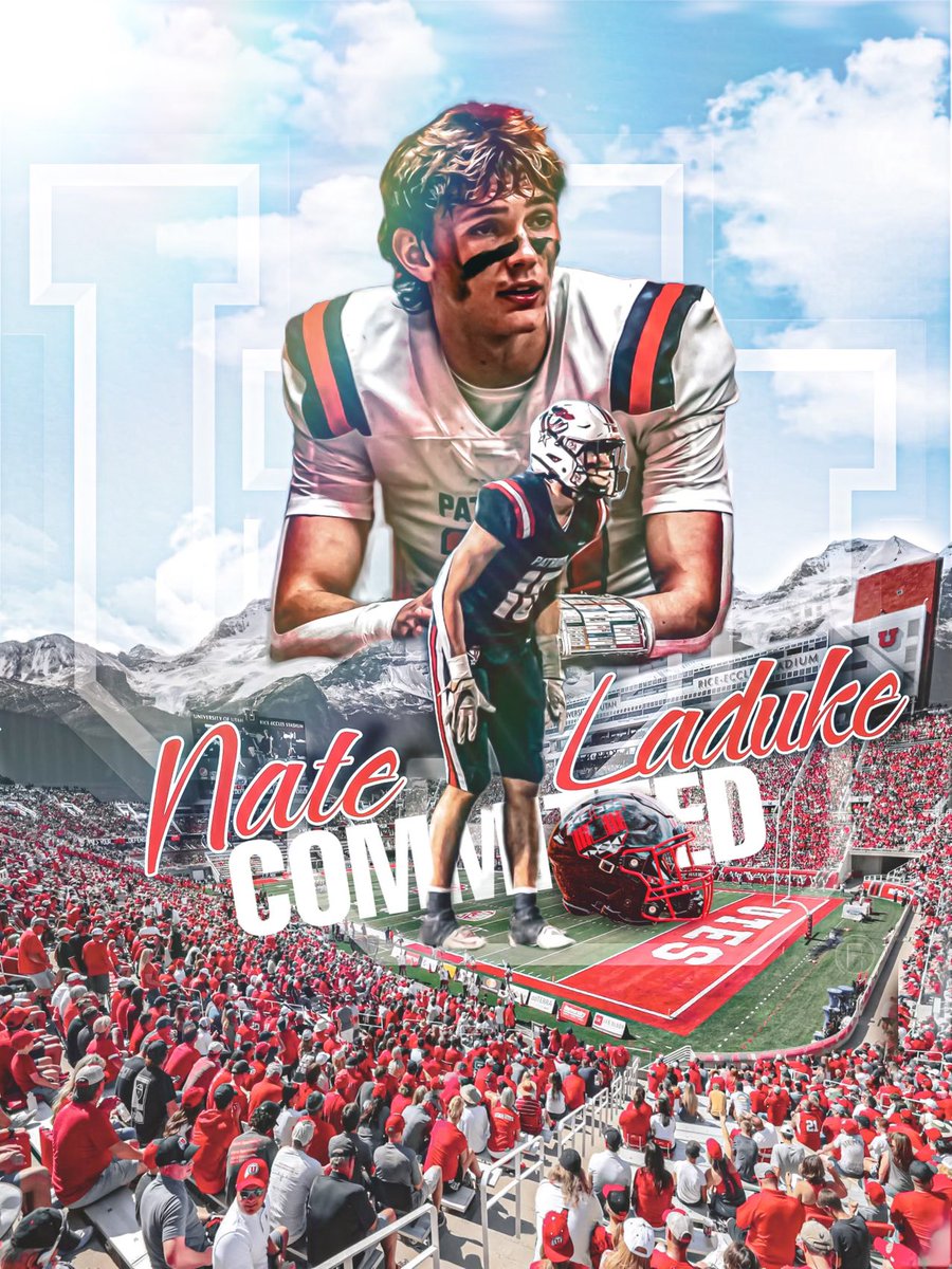 I’m excited to announce my commitment to the University of Utah! LETS GO UTES!!! @FWhittinghamJr @Utah_Football @BlairAngulo