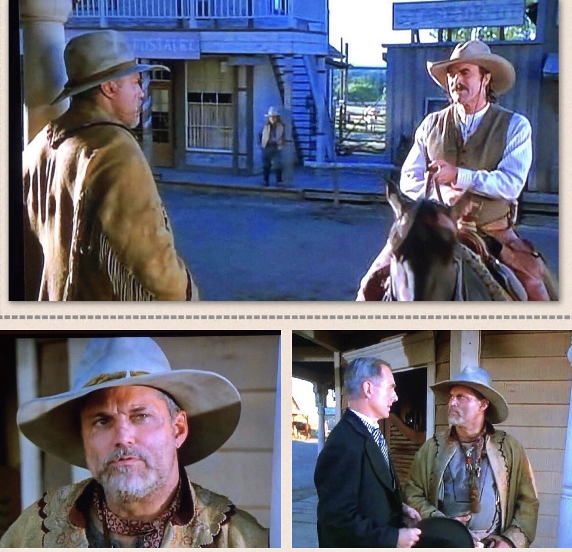 MarshallRTeague's tweet image. #MisTeaguein Tuesday &amp;amp; JUUUST gettin over the #Midweek hump #GoodGuy #Badguy overall #Teaguey WHAT do You do when between #TomSelleck &amp;amp; #MarkHarmon 😏 #CrossfireTrail as #SnakeCorville #WhatsInAName 🎭