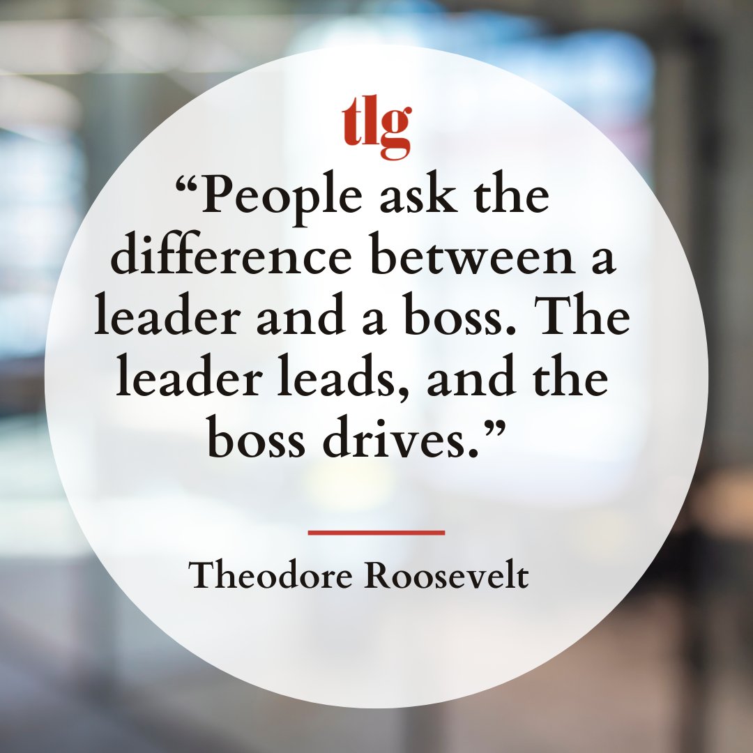 We're in the business of developing leaders and making better bosses. 

#wisdomwednesday #quoteoftheday