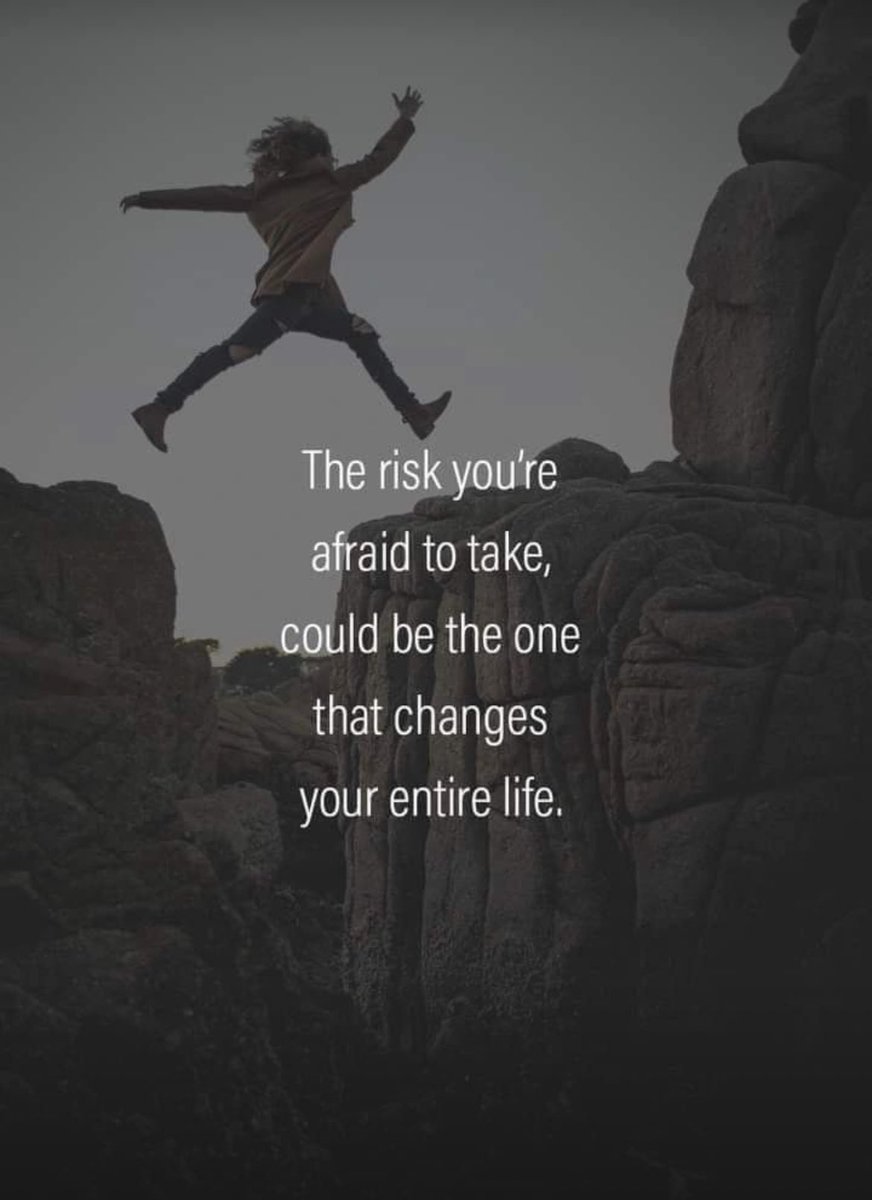 I could not agree with this more. Step out of your comfort zone from time to time. 

#mindset #risk #believeinyourself #lifeismeantforliving
