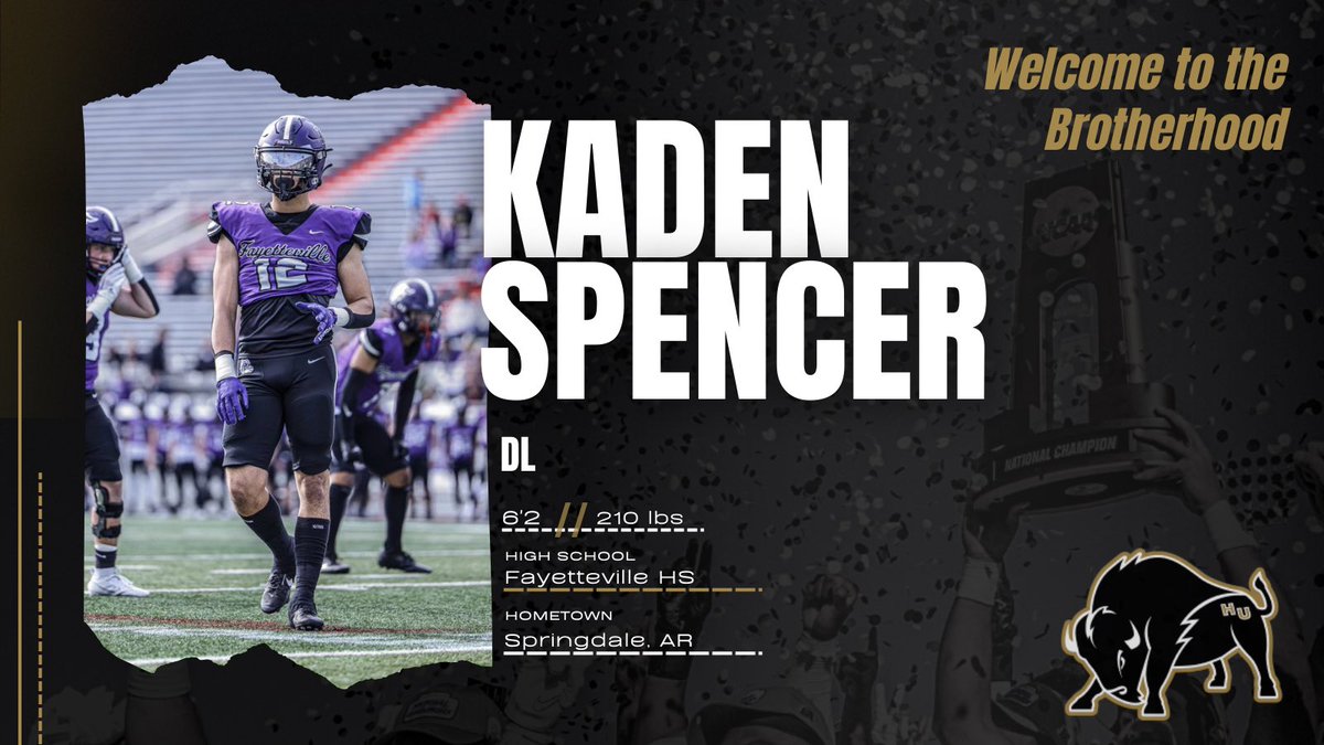 Kaden Spencer has signed his papers!