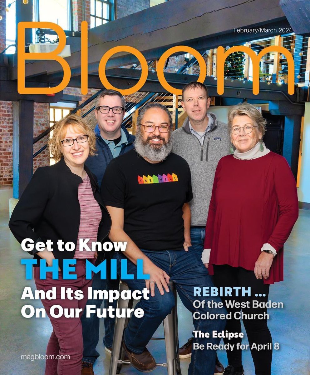 Deep dive on <a href="/dimension_mill/">The Mill</a> and the excitement around Bloomington’s Trades District in this month’s Bloom Magazine. Check it out at magbloom.com