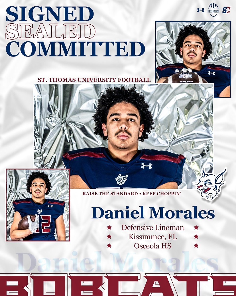 Join us in welcoming the newest Bobcat to the 3️⃣0️⃣5️⃣ @DanielLMorales_🌴 #RaiseTheStandard// #STUNSD24