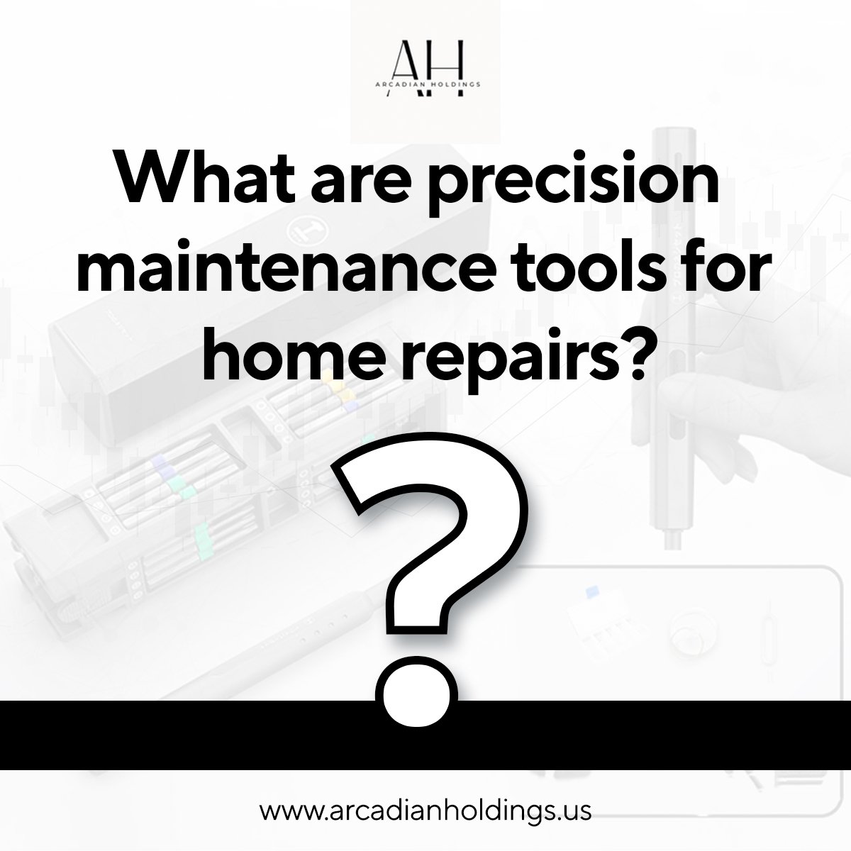 arcadian_llc's tweet image. Maintenance tools play a crucial role in ensuring the reliability, safety, and efficiency equipments. They help identify issues, perform repairs, and prevent costly downtime and breakdowns.
.
.
𝐒𝐡𝐨𝐩 𝐍𝐨𝐰 @ arcadianholdings.us
.
.
#arcadianholdings #techtoolkit