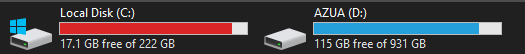XcellionG's tweet photo. @NZXTLATAM el de 1tb es hdd xD y ocupo un ssd de 1tb porque ya me esta cansado que en stream, los juegos se me quedan por tenerlos en el hdd xDC https://t.co/Qv98zj3Xdn