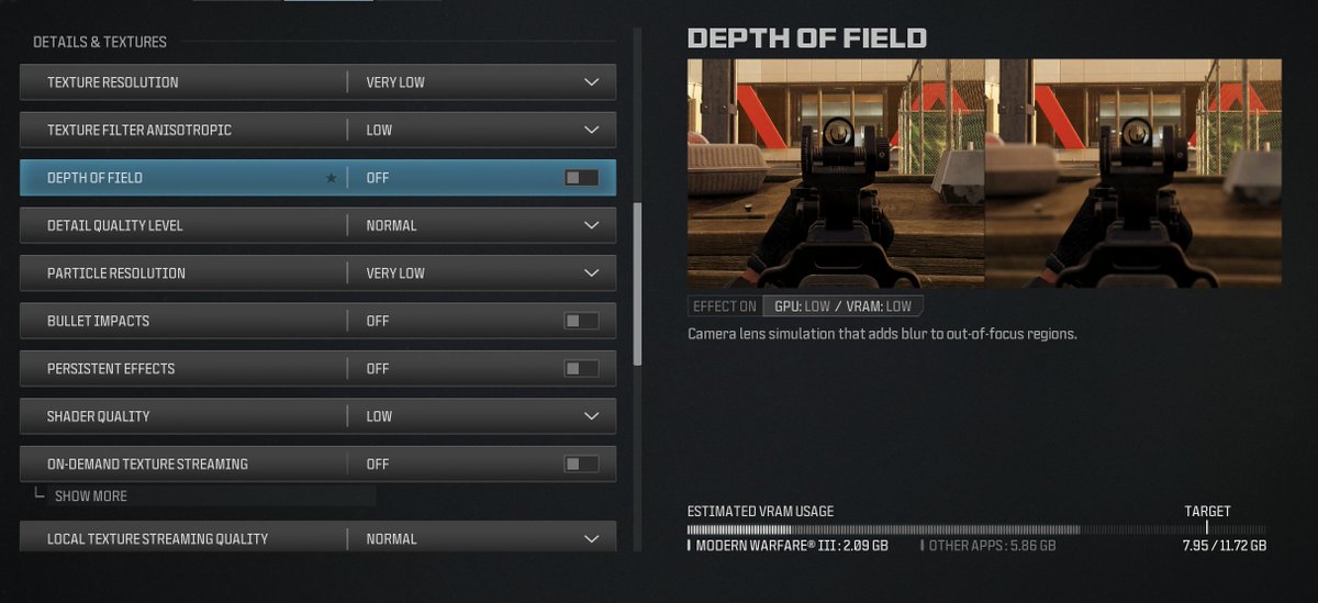 BEST COD #MWIII #Warzone GRAPHICS SETTINGS FOR MAX FPS