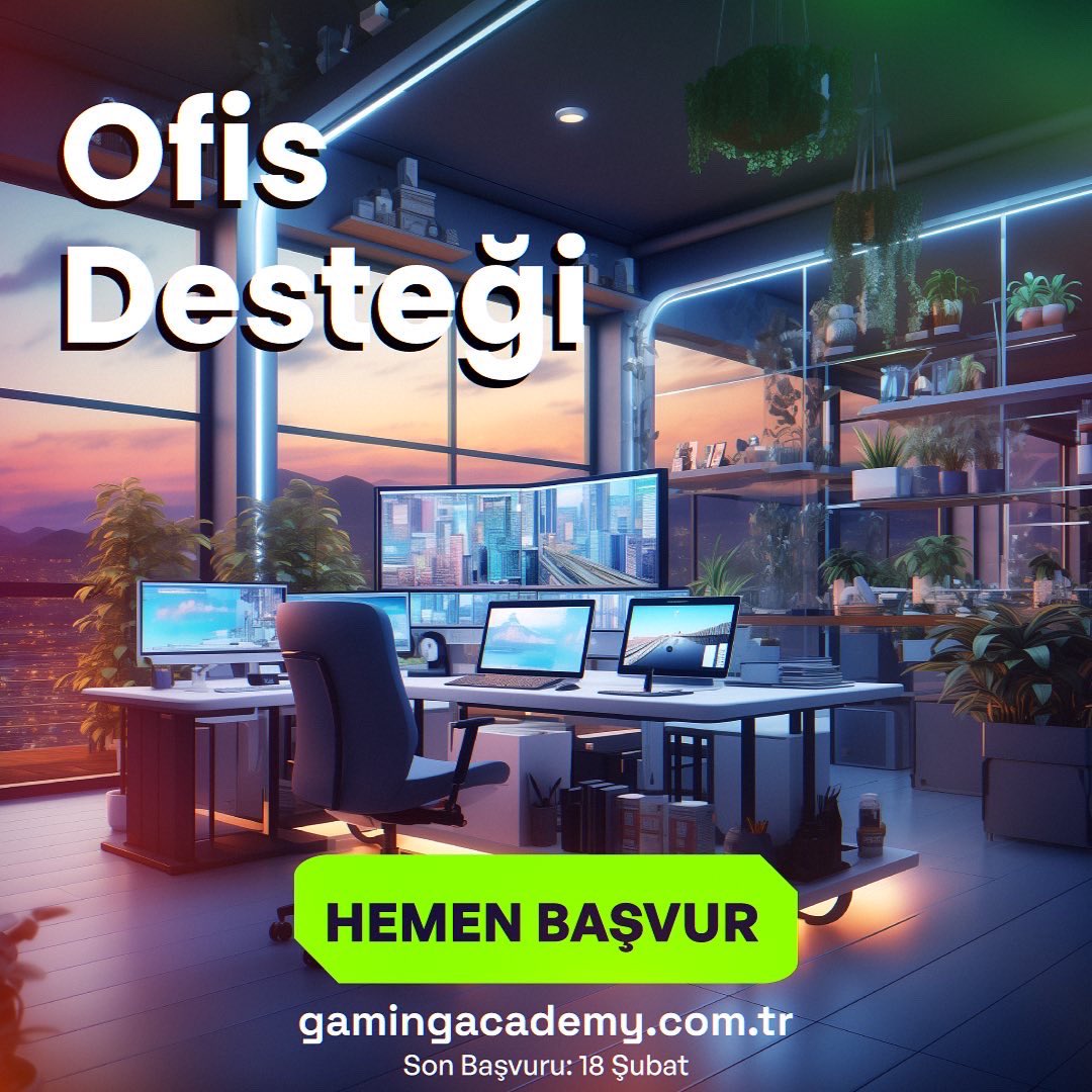 Gaming Academy’de neler var görmek için bizi sosyal medya adreslerimizden takip edin ve gamingacademy.com.tr adresinden başvuru formunuzu doldurmayı unutmayın!

#gamingdesign #gaminguniverse #gaming #gamingacademy #oyuntasarımı #oyun