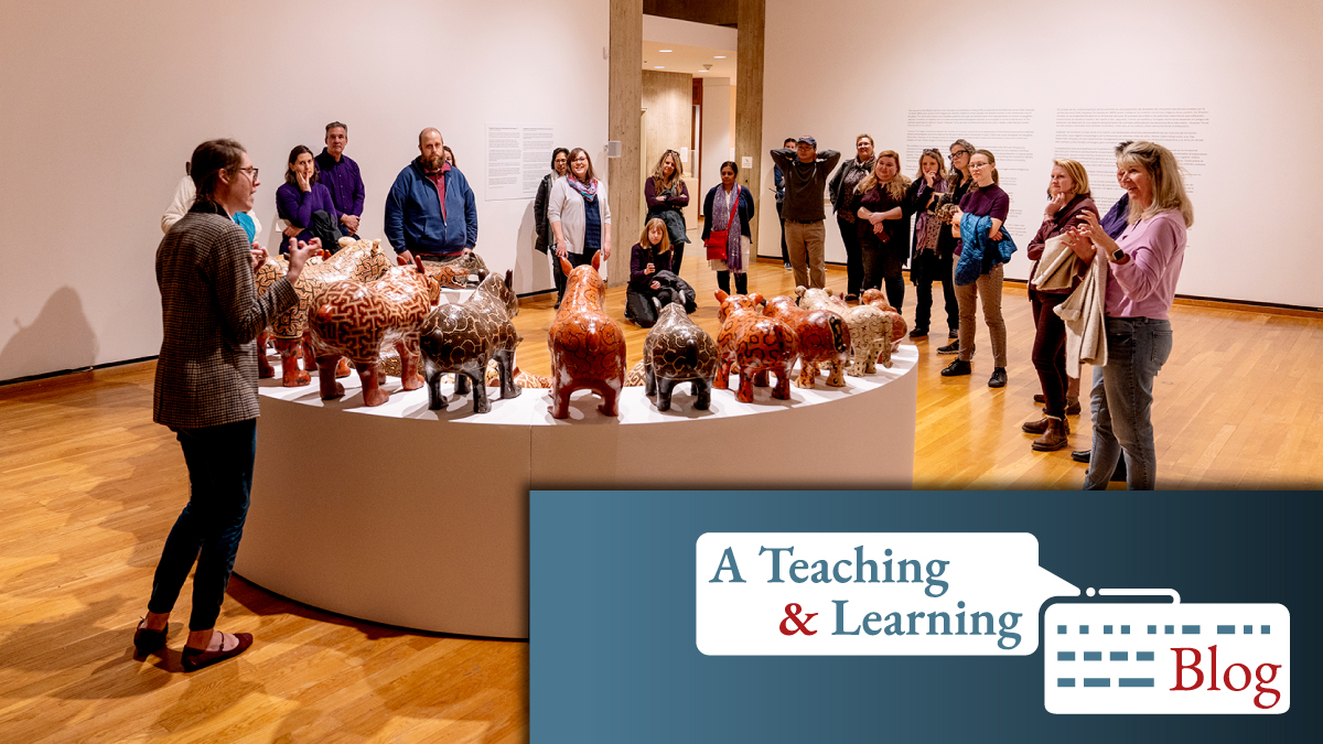What's love got to do with it? Or hate? CTI recently visited @johnsonmuseum to learn about unique opportunities for #ActiveLearning & faculty & student collaboration @Cornell Read how a simple token response can activate discussion, & more in CTI's blog: bit.ly/49qmS2H
