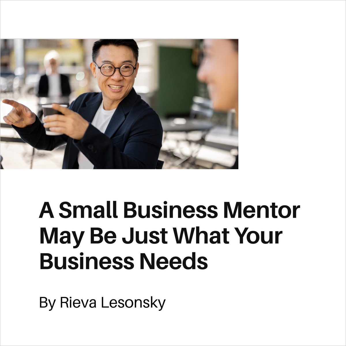Having a mentor to assist with the ups and downs of small business ownership can be a game-changer. That's why our sponsored partner <a href="/Rieva/">#🟦 🟧 Rieva Lesonsky 🌻🌻🐞⚾️</a> curated this article to show the benefits of having a small business mentor. Follow this link to read: static.getindex.com/resources/find…

#index