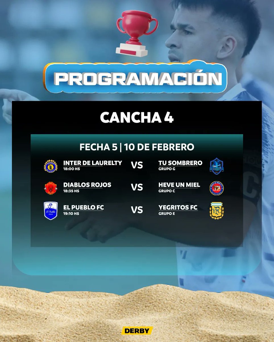 Programación 📺⚽🔥

Así se jugará la 5ta. fecha de la Superliga de verano 2024 ✨

#UnaLigaMásGrande