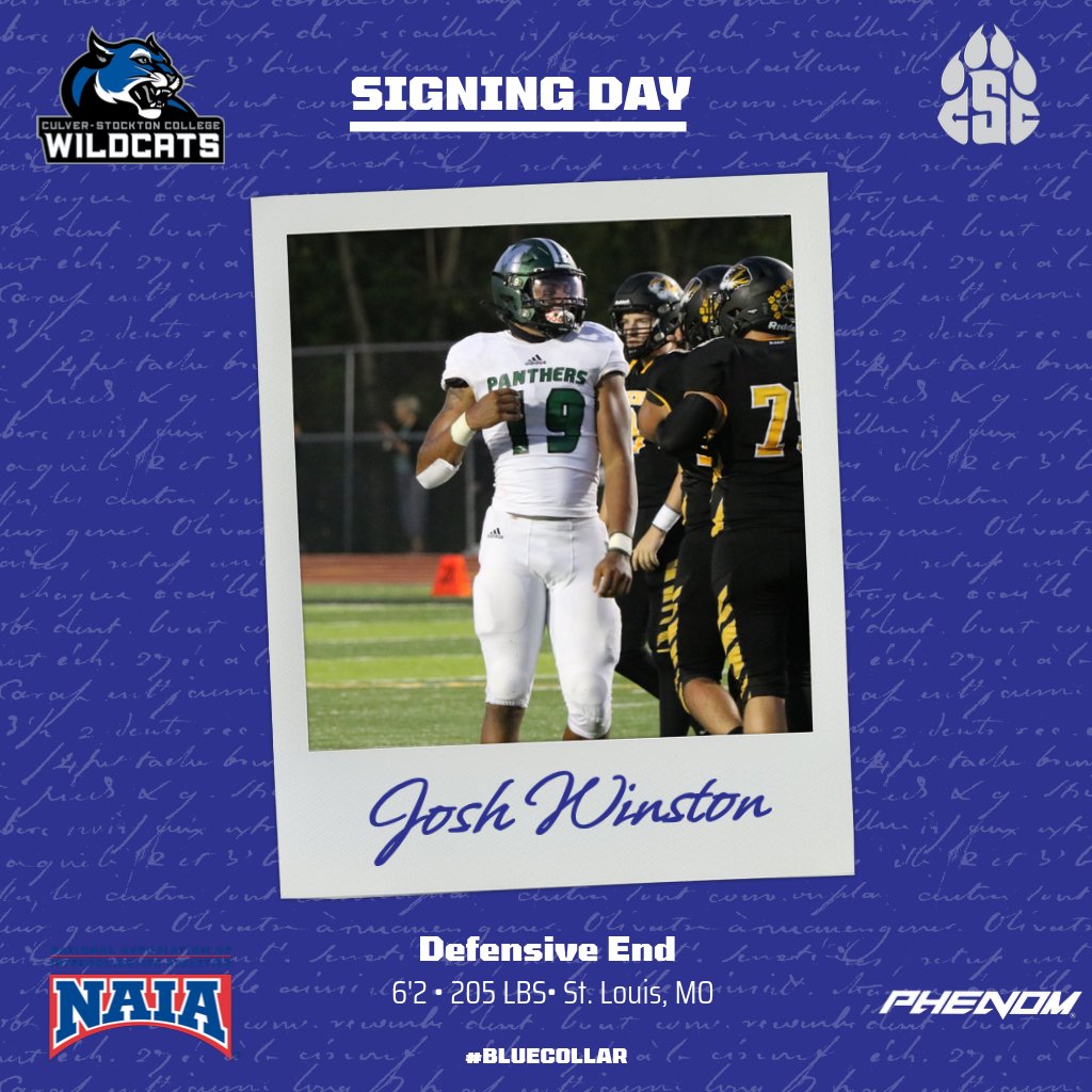The newest #BlueCollar addition to the Wildcats, welcome home Josh Winston.

#NSD24 | #WhoWeAre | <a href="/Jwinstz0/">Josh Winston</a>