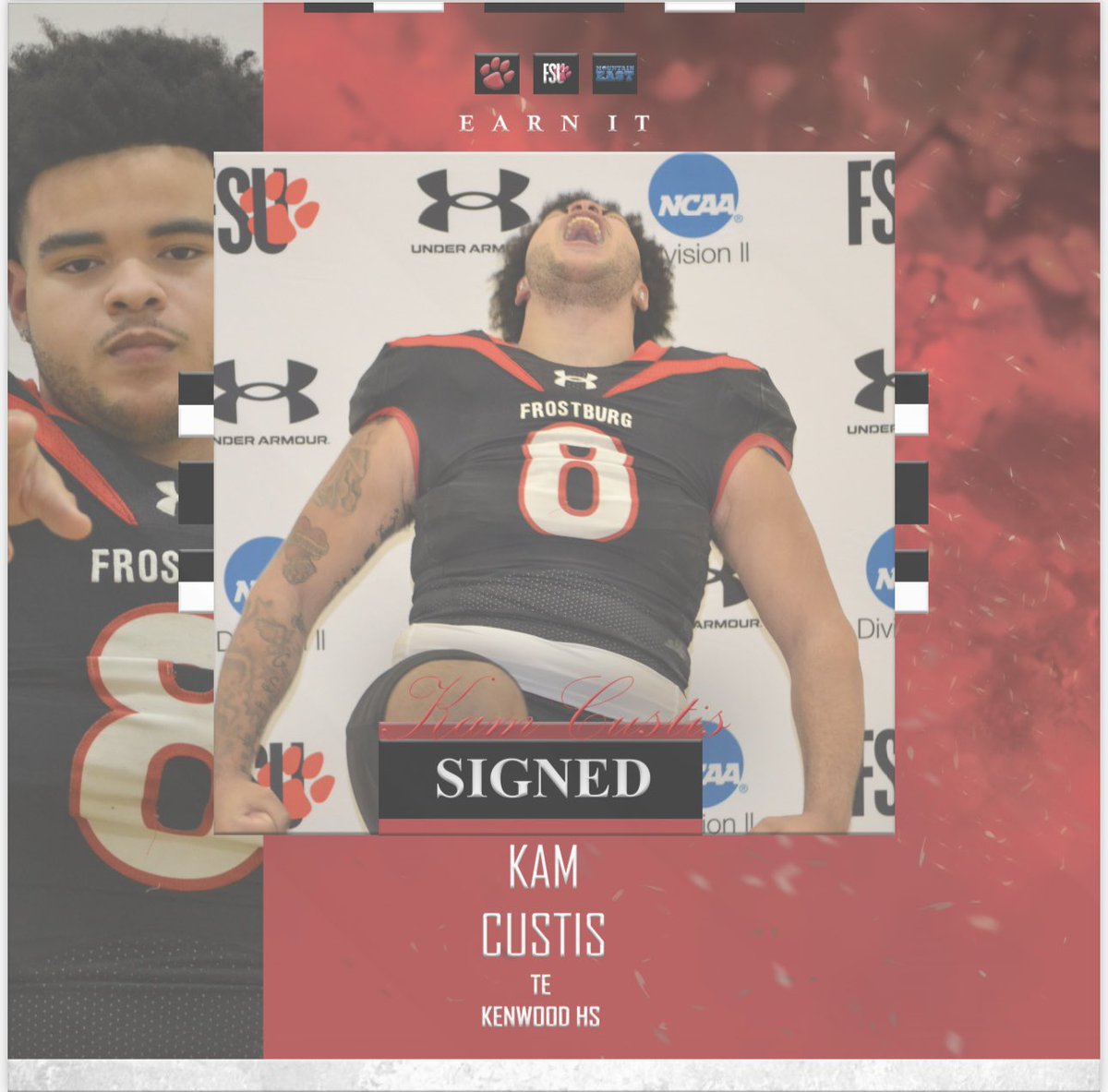 Welcome Kam Custis to the Football Family!

📏 6’2 245
🏈 Tight End
🏫 Kenwood High School

#EarnIt #NSD24