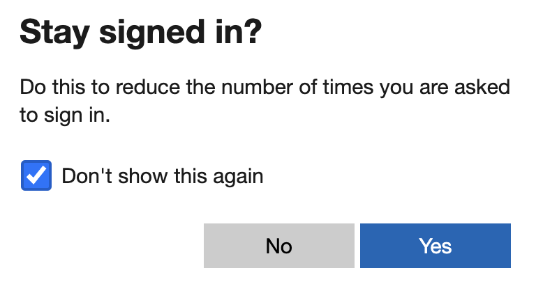 Please sign back in to Microsoft Gaslight