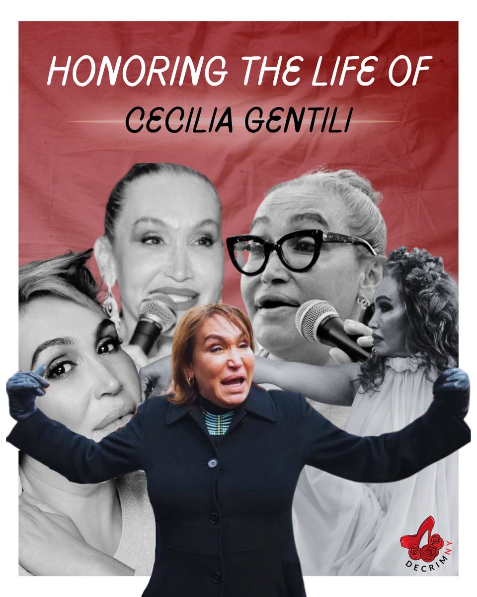 (1/8) As many of you have heard by now, @CeciliaGentili passed away yesterday. There simply are not enough words to express how profoundly special Cecilia was, how much she meant to our communities, and how much she put her entire soul into this movement and the people in it.