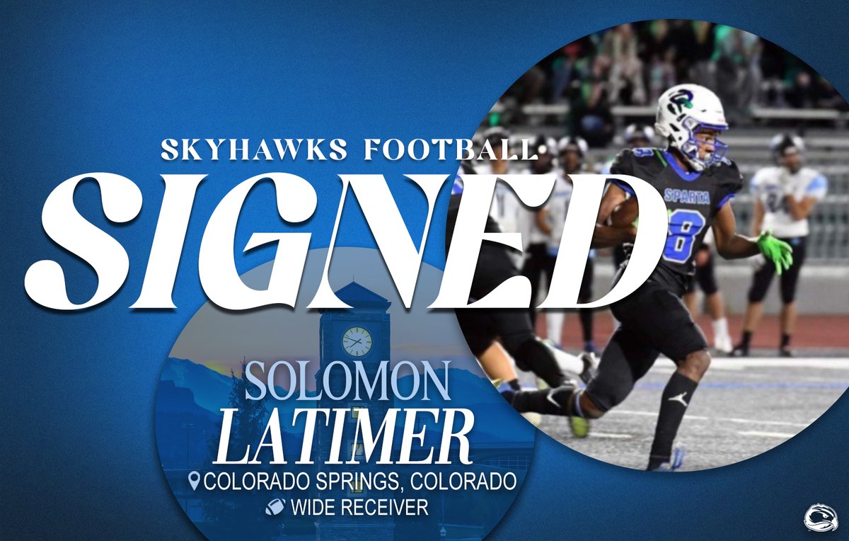 Welcome to the 𝙎𝙆𝙔𝙃𝘼𝙒𝙆𝙎 𝙁𝘼𝙈𝙄𝙇𝙔, Solomon Latimer!💙💛

#ToTheTop