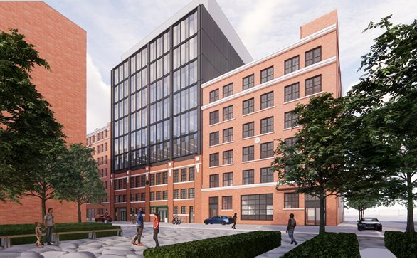 BostonPlans's tweet photo. There will be a virtual public meeting tonight from 6-8 PM to discuss design updates to the 7 Channel Center project in #SouthBostonWaterfront. Register and learn more: https://t.co/8COv4Gv3NY https://t.co/Sa3ub5QUdJ