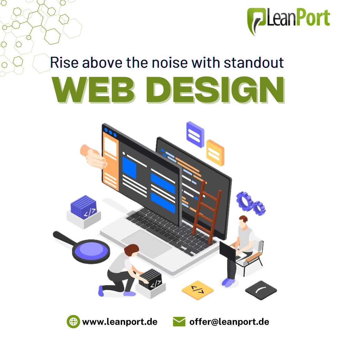 Cut through the noise and captivate your audience with visually stunning and user-friendly websites that leave a lasting impression.

Rise above with LeanPort today!

#leanport #webappdevelopment #customsoftwaredevelopment #digitalsolution #wordpressdevelopment #cmsdevelopment