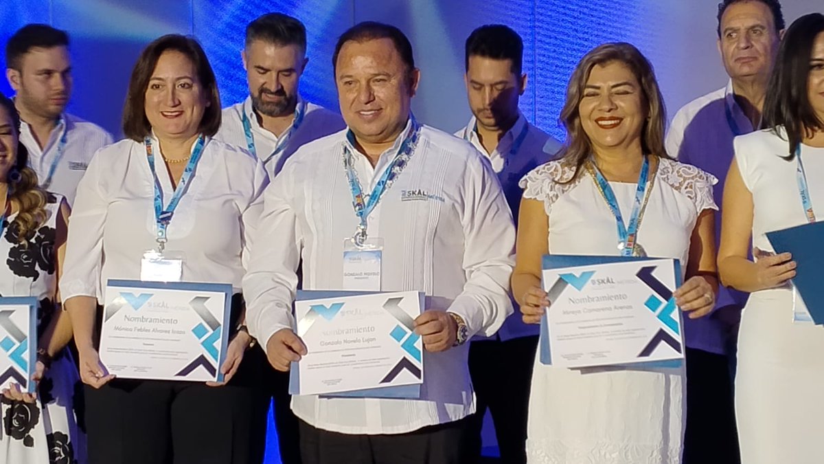 PepeCortazarN's tweet photo. @exposmerida nuevo presidente de #SkalMérida560
Gonzalo Novelo Lujan en la Ceremonia de Toma de Protesta de la Mesa Directiva 2024 de #SkalInternacional Club Mérida 560. Gustavo Bolio Gómez pte Nal de Skal Mx en cambio de directiva Salud, Felicidad, Amistad, y Larga Vida #Skal https://t.co/ObyD16xGb4
