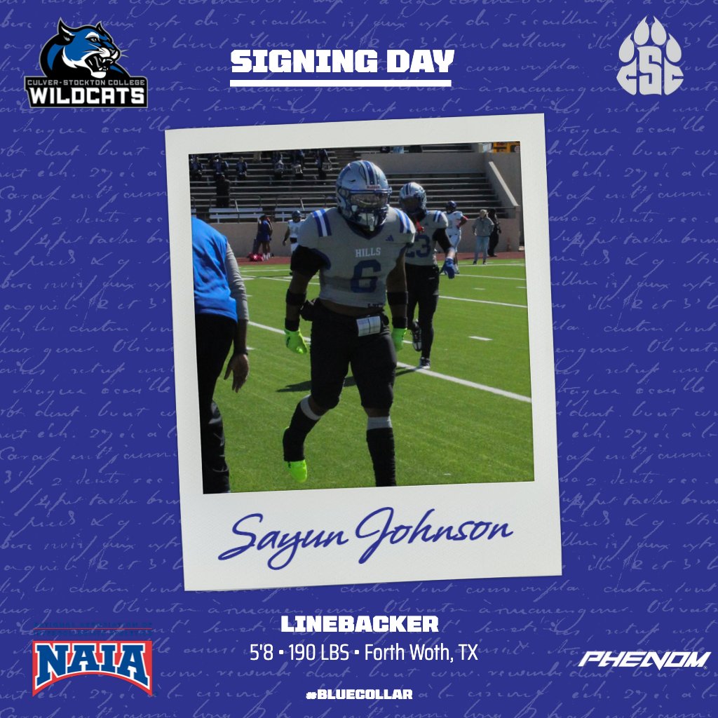 The newest #BlueCollar addition to the Wildcats, welcome home Sayun Johnson. #NSD24 | #WhoWeAre | @thesayunjohnson