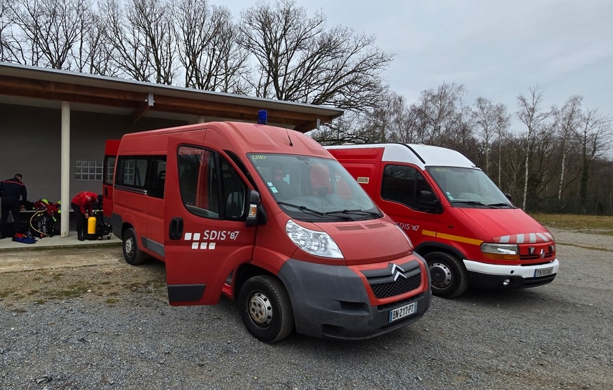 codep87's tweet image. Exercice des pompiers à Montulat - SDIS 87 dlvr.it/T2RZBk