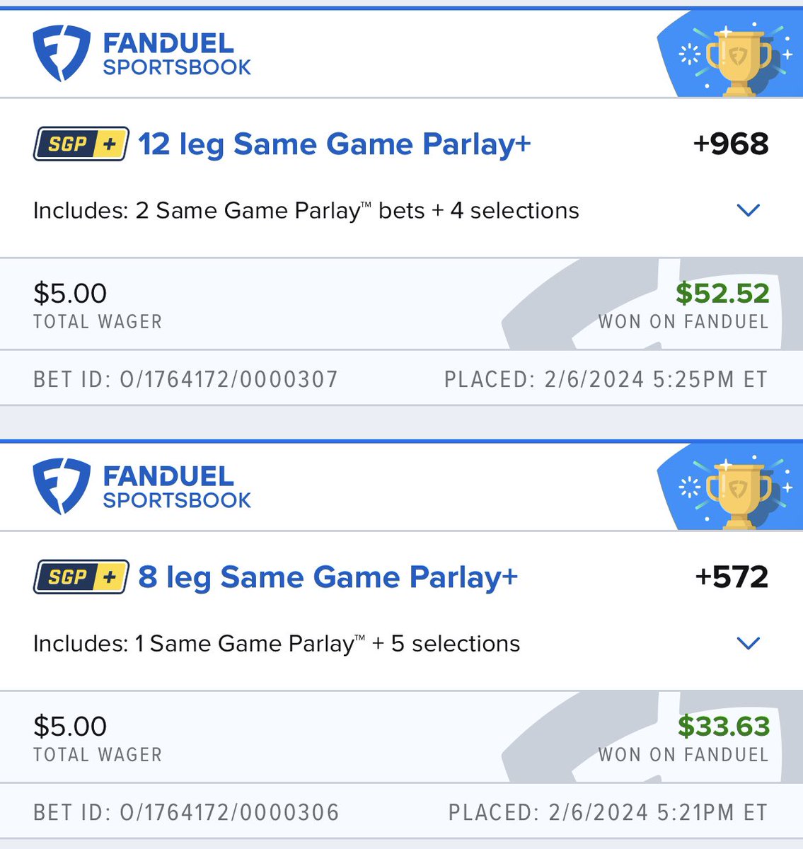 stevenackley7's tweet photo. @CodyBrownBets Please, I hit these two last night because of those sheets https://t.co/65ukQjSKBz