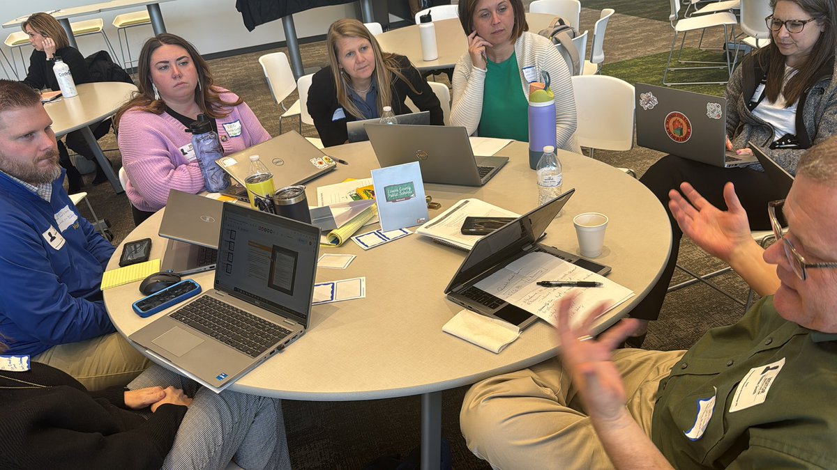pammoran's tweet image. hearing from @LCPSchools #valin team about their upcoming student showcase of learning tied to the Profile of a Va Graduate #valin2024 @scl_va @VA_Partners4Edu @VALearns @dramygriffin